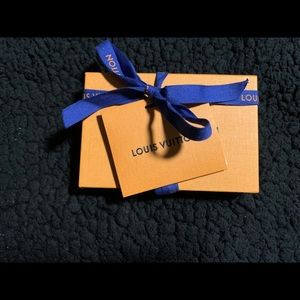 Louis Vuitton key pouch box & dust bag
